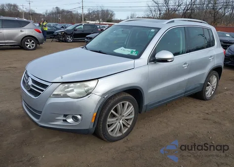 2011 Volkswagen Tiguan Se из США, поврежденный, VIN WVGAV7AX8BW534496